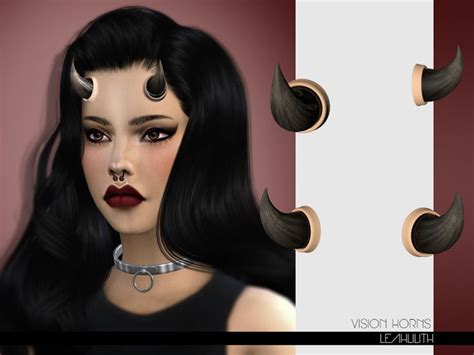 Leah Lilliths Leahlilith Vision Horns In 2023 Sims 4 Sims Sims 4