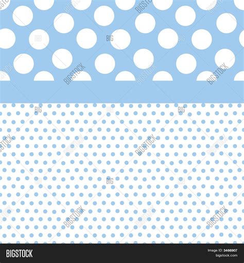 Blue Polka Dots Image And Photo Free Trial Bigstock