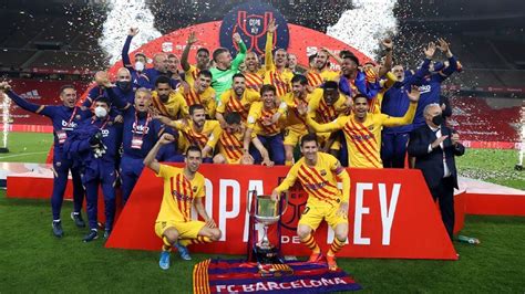 Fc Barcelona La Liga Barcelona Turned Back The Clock To Win Copa Del