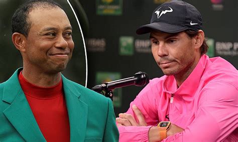Rafael Nadal Pays Tribute To Favourite Sportsman Tiger Woods After