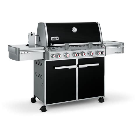 Weber Summit E 670 Freestanding Propane Gas Grill With Rotisserie Sear