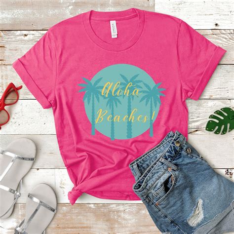 Aloha Beaches Shirt Summer Shirts For Women Beach Shirt Etsy
