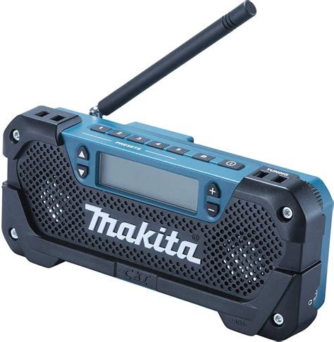 Makita Radio De Trabajo V Cxt Azul Amazon Es Bricolaje Y Herramientas