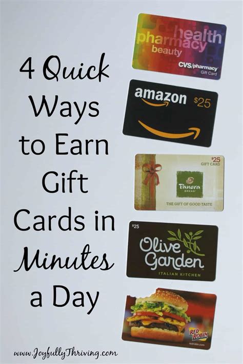 In addition to earning points for each gift card you buy, you can also did you know you can earn free gift cards simply by referring a friend? Quick Ways to Earn Gift Cards in Minutes a Day