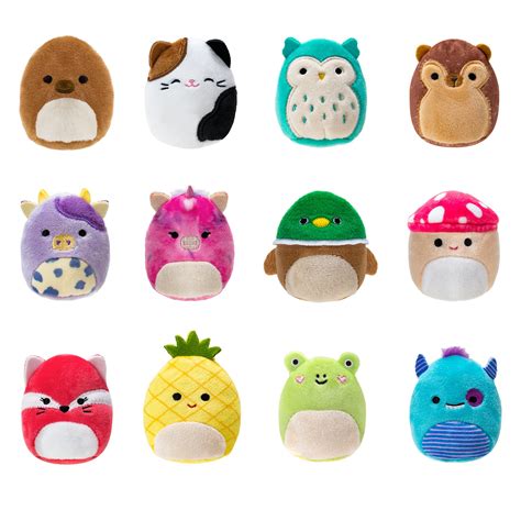 Squishmallow Official Kellytoy Mystery Pack Inch, Inch, Inch Clip And 2
