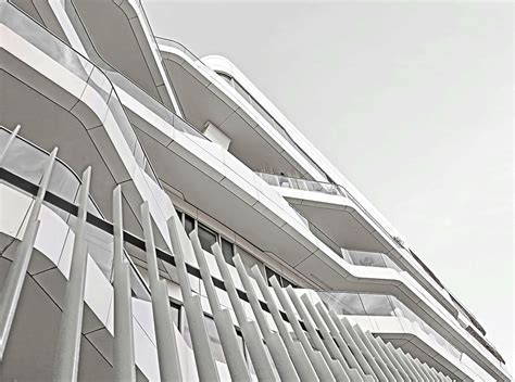 Low Angle Photography White Concrete Building Architecture