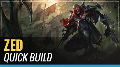 Zed S4 Quick Build League Of Legends Youtube