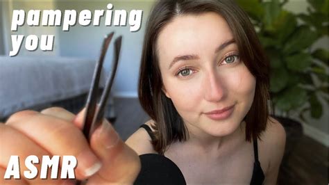 Asmr Taking Care Of You ~ Pampering Plucking And Lotsss Of Personal