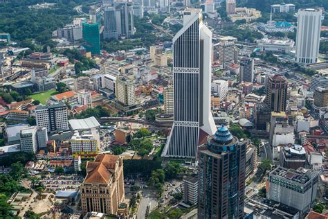 Menara kuala lumpur (kl tower official). KL Tower View of Buildings and Streets in Kuala Lumpur ...