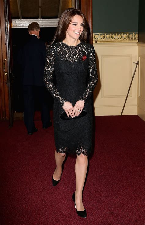 Kate Middleton Looks More Perfect Than Ever At Londons Festival Of Remembrance In A Lacy Little