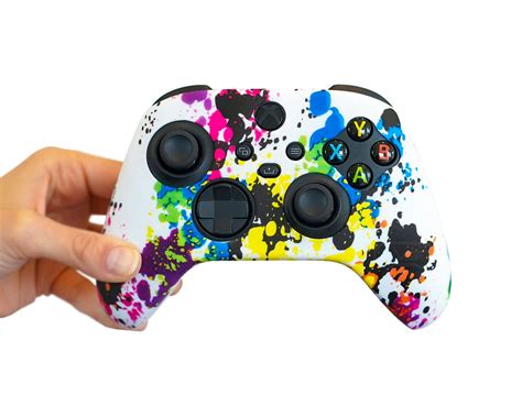 Psychedelic Proflex Paint Splatter Xbox Series X S Silicone Skin