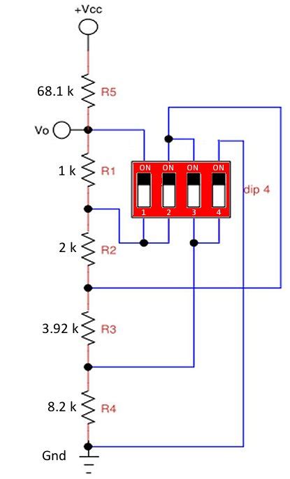 Dip Switch Circuit Diagram