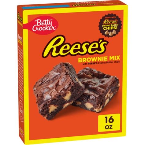 Betty Crocker™ Reeses Peanut Butter Premium Brownie Mix 16 Oz Qfc