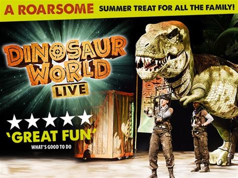 Dinosaur World Live Tickets London The Ticket Factory