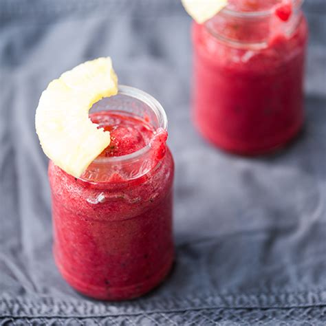 Pineapple And Raspberry Smoothie Eccentric9ja