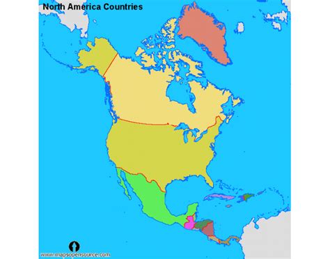 North America Countries Quiz