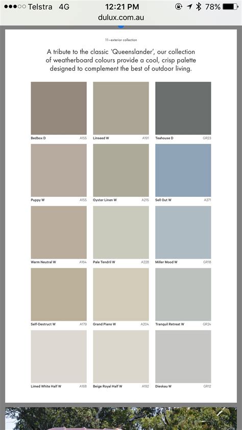 Dulux Paint Colours