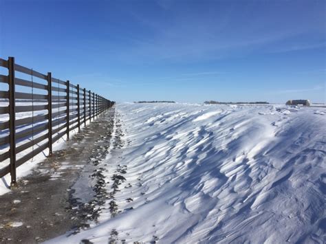 Pilot Program Promotes Benefits Of Snow Fences Crossroads