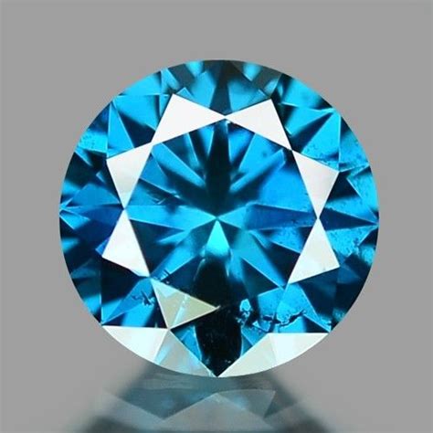 017 Ct Diamond Sparkling Blue Color Gemstonesgemrockauctions