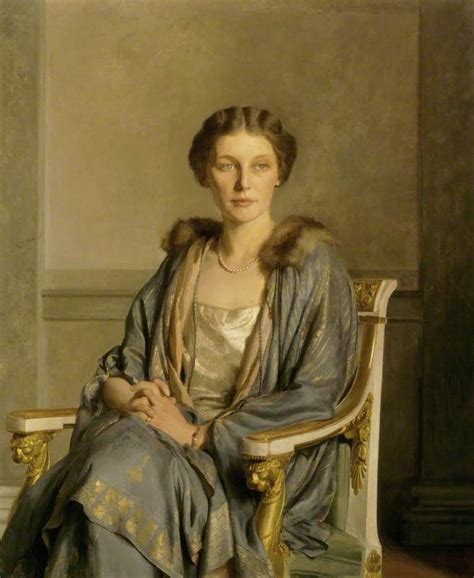Sir Gerald Festus Kelly Portrait Edith Teresa Hulton Lady