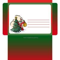 Santa envelope template rome fontanacountryinn com. Printable Card Maker