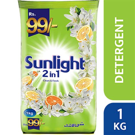 Buy Sunlight 2 In 1 Clean And Fresh Washing Powder At Best Price Grocerapp