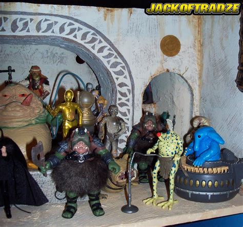 Jackoftradze Custom Star Wars Action Figures Jabbas Palace Diorama