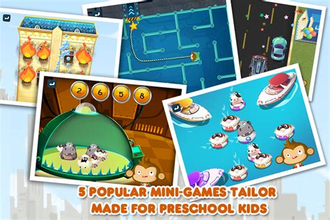 Super Monkey Jr Mini Games For Kids Games Kids Educational Free App