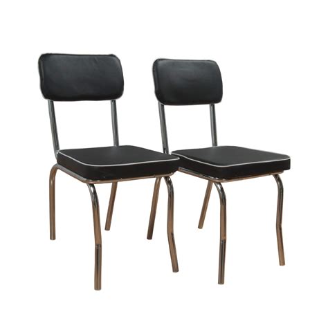 Bistro chairs were created at the end of the 19th century for french cafe owners. Simple Living Bistro Retro Chair (Set of 2) | Retro dining ...