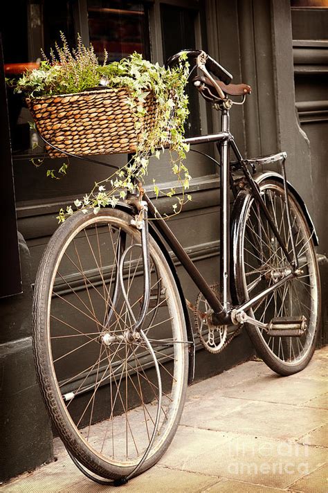 Vintage Bicycle Photograph By Jane Rix Fine Art America