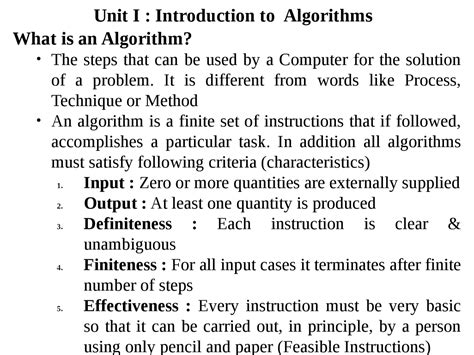 Introduction To Algorithms Docsity