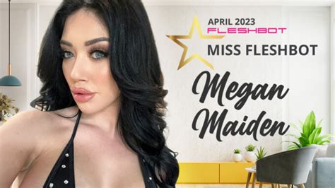 Megan Maiden Crowned Aprils Miss Fleshbot
