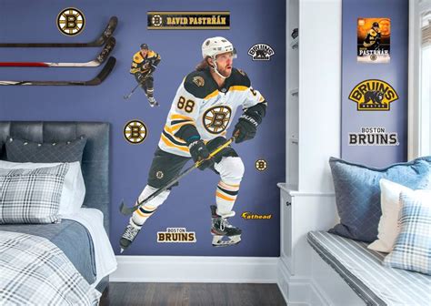 Boston Bruins David Pastrňák 2021 Officially Licensed Nhl Removable