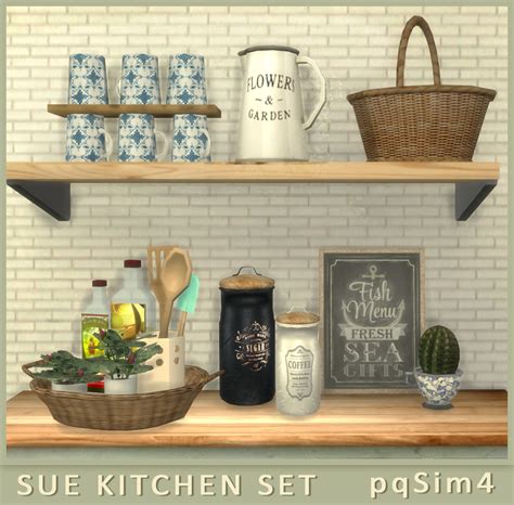 Kitchen Decor Sue The Sims 4 Custom Content
