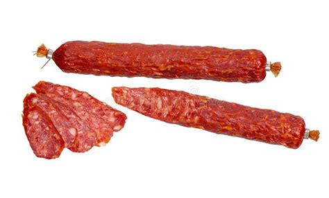 Spanish Chorizo Sausage Stock Image Image Of Pepperoni 148111779