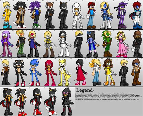 Sonic Characters With Names