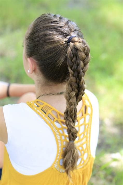 A corner turned today and on to chapter 2 for hili (sport braids). The Run Braid Combo | Hairstyles for Sports | Cute Girls ...