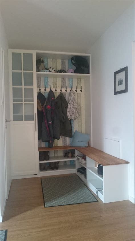 Ikea hack garderobe auf rollen selber bauen mein eigenheim. Neue Garderobe Für Den Flur Bauanleitung Zum Selber Bauen ...