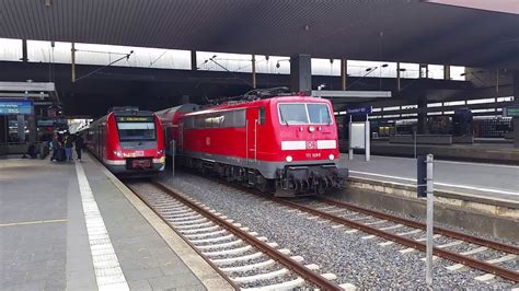 Ausfahrt Des Re2 Ersatzzug Nach Münsterwestf Hbf In Düsseldorf Hbf