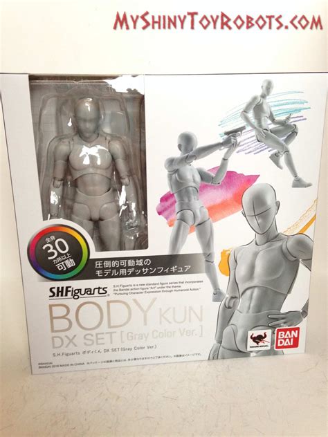 Toybox REVIEW S H Figuarts Body Kun DX Set Gray Color Ver