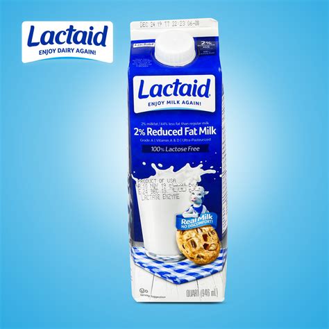 Buy Lactaid Reduced Fat Milk 100 Lactose Free 946ml Online Lulu