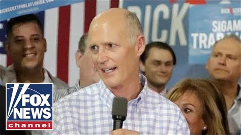 Governor Rick Scott Wins Florida Senate Race Youtube
