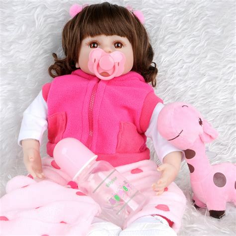 22 Reborn Doll Newborn Baby Doll Silicone Soft Cloth Toddler Toy Baby