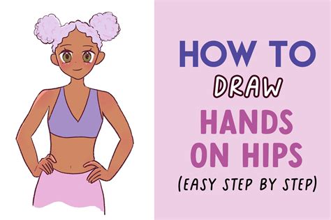 how to draw hands on hips anime draw cartoon style