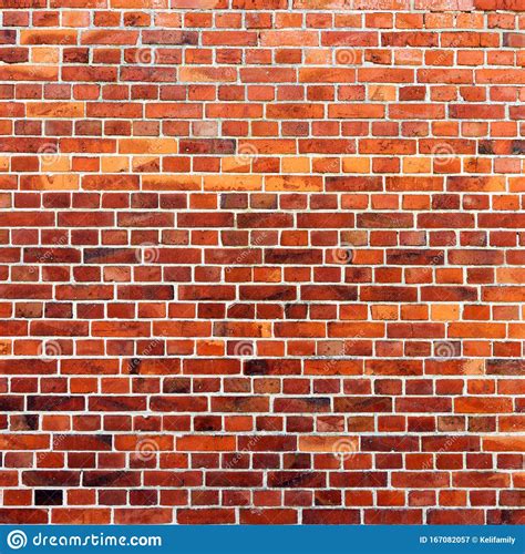 Texture Of Red Brick Wall Background Of Red Brick Wall Stock Image