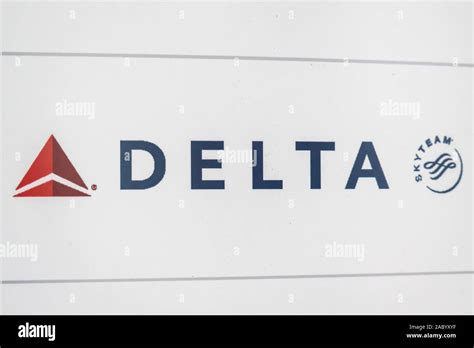Delta Airlines Logo Seen At Hartsfield Jackson Atlanta International