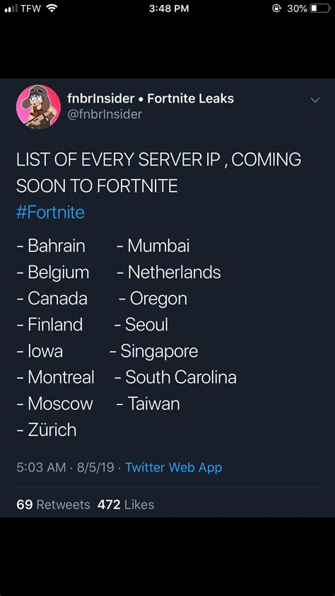 New Servers In Fortnite Coming Soon Rfortnite