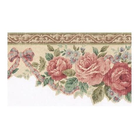 🔥 Free Download Wallpaper Border Victorian Red Pink Rose Swag With