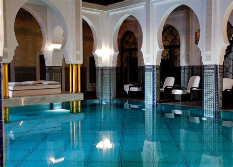 La Mamounia Luxury Spa Morocco La Mamounia Mamounia Marrakech Marrakech Morocco Luxury Pools
