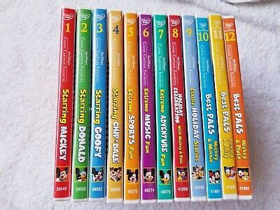 Disney Classic Cartoon Favorites Dvd Complete Set Picclick